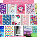 Kit 43 Itens + Material Escolar Completo! 43 Itens com Tudo que seu pequeno precisa!