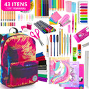 Kit 43 Itens + Material Escolar Completo! 43 Itens com Tudo que seu pequeno precisa!