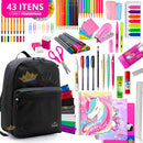 Kit 43 Itens + Material Escolar Completo! 43 Itens com Tudo que seu pequeno precisa!